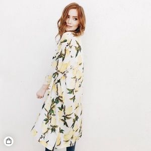 Lemon Kimono